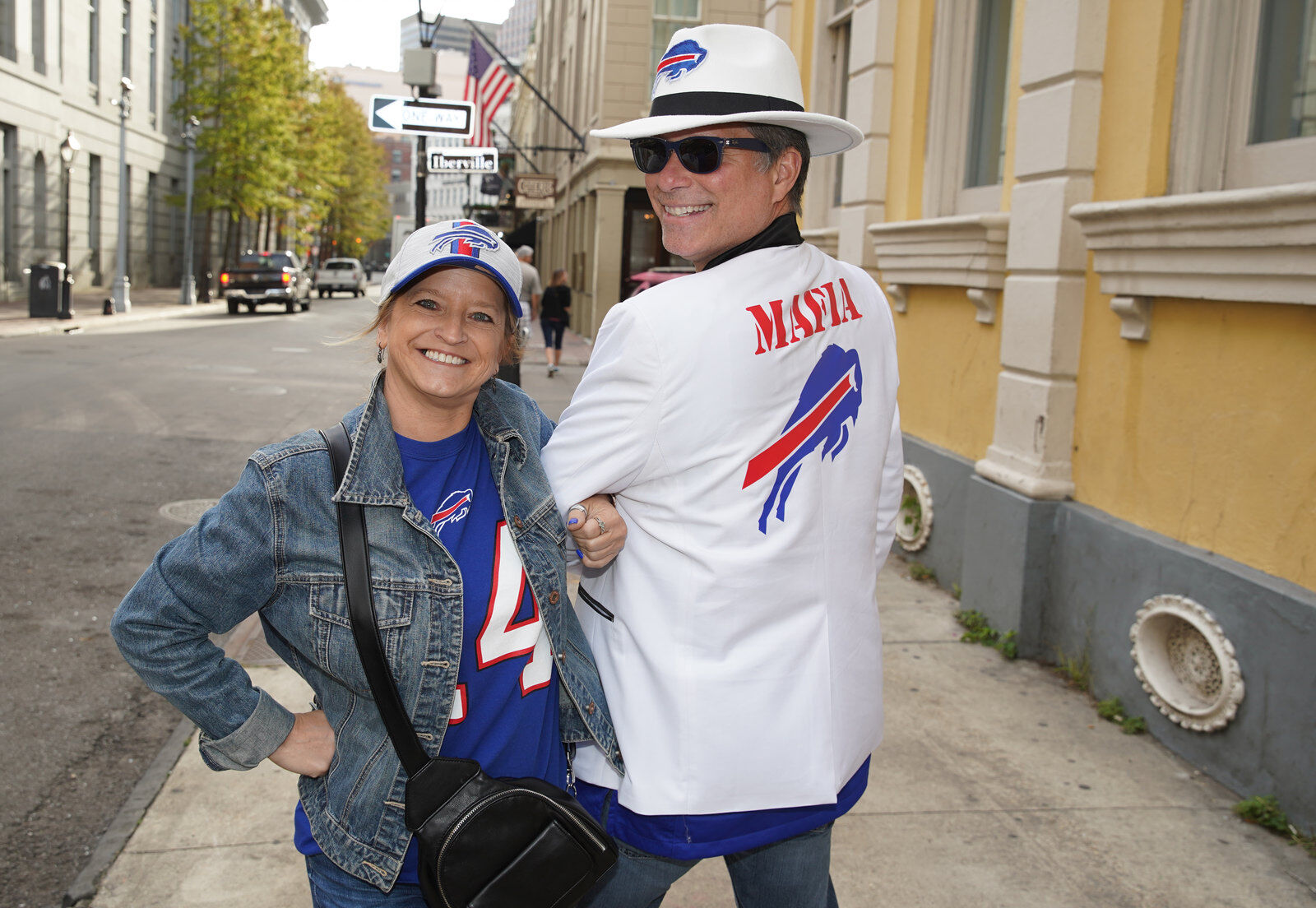 Buffalo Bills packers of NOLA Takeover Parade